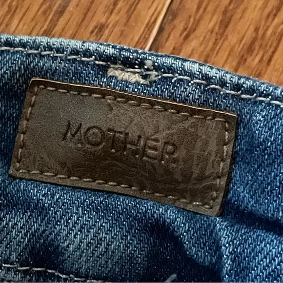 MOTHER Denim The Roller Fray, size 26 - Picture 6 of 12